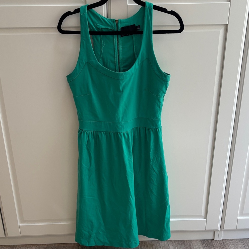 Cynthia Rowley Vibrant Green Mini Dress